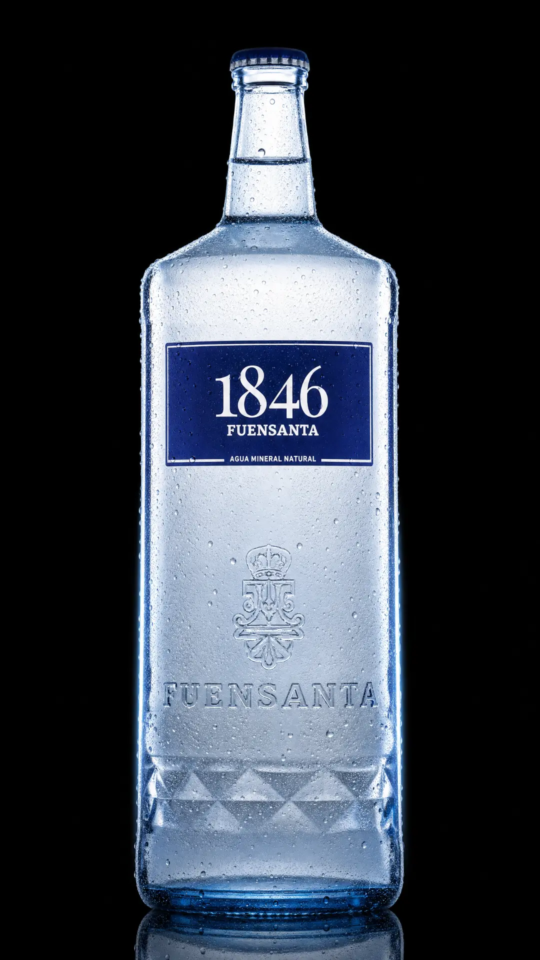 1846 Fuensanta in a glass bottle